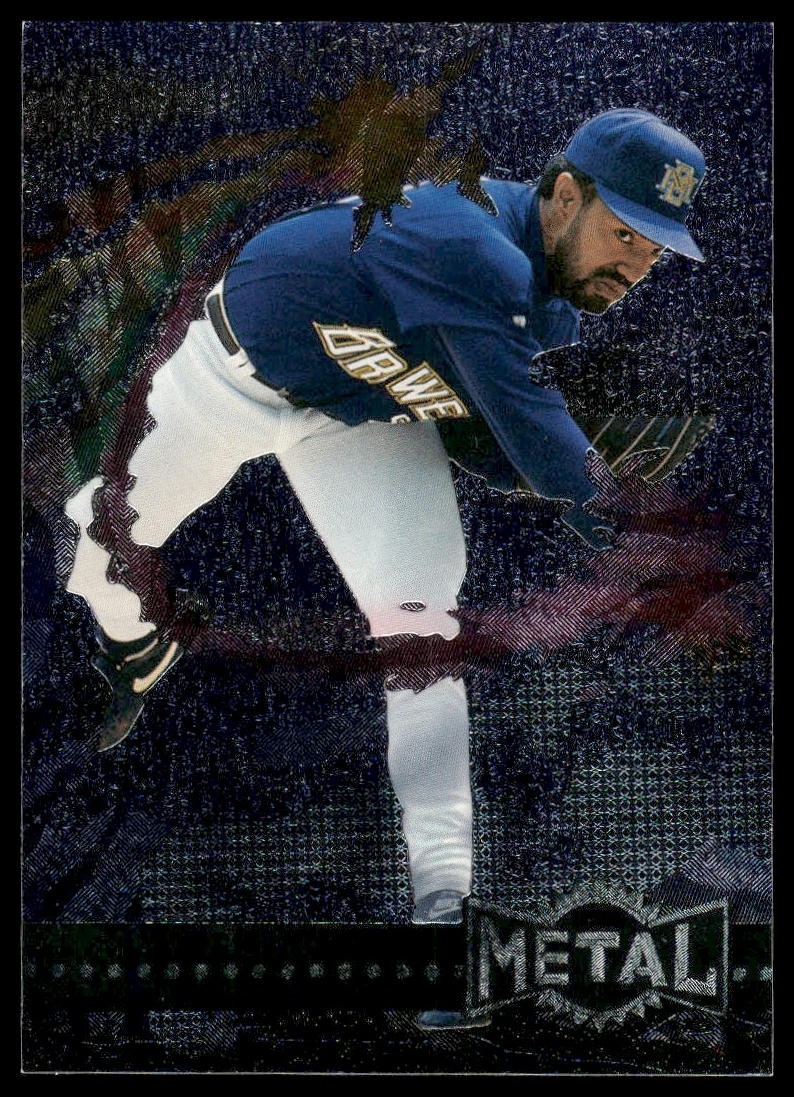 1996 Metal Universe #68 Ricky Bones Milwaukee Brewers NM