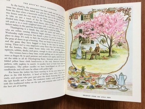 TASHA TUDOR Butt’ry Shelf Cookbook MARY CAMPBELL / HCDJ 1969 3rd Printing Book - Picture 13 of 16