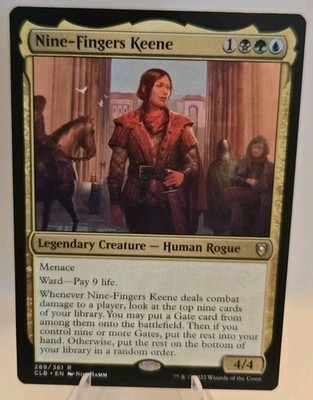 Nine-Fingers Keene MTG Commander Legends: Battle for Baldur's Gate Regular
