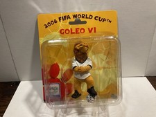 Fußball WM 2006 Maskottchen Bully Bullyland Goleo mit Pille ovp Blister rar