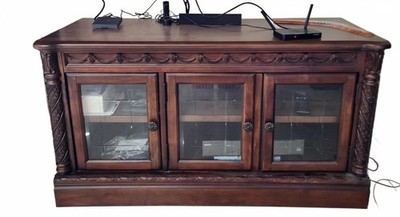 Ashley North Shore TV stand #553-31, smoke free home
