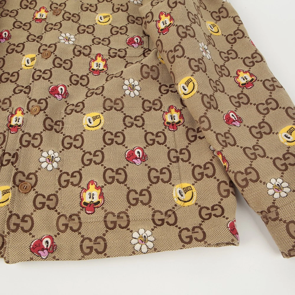 Giacca di tela Gucci Maxi GG 52 121055137