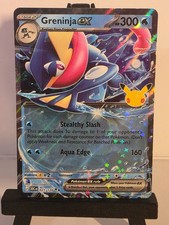 Greninja ex 021/128 ME: 30° Celebrazione Holo Doppia Carta Pokemon Rara