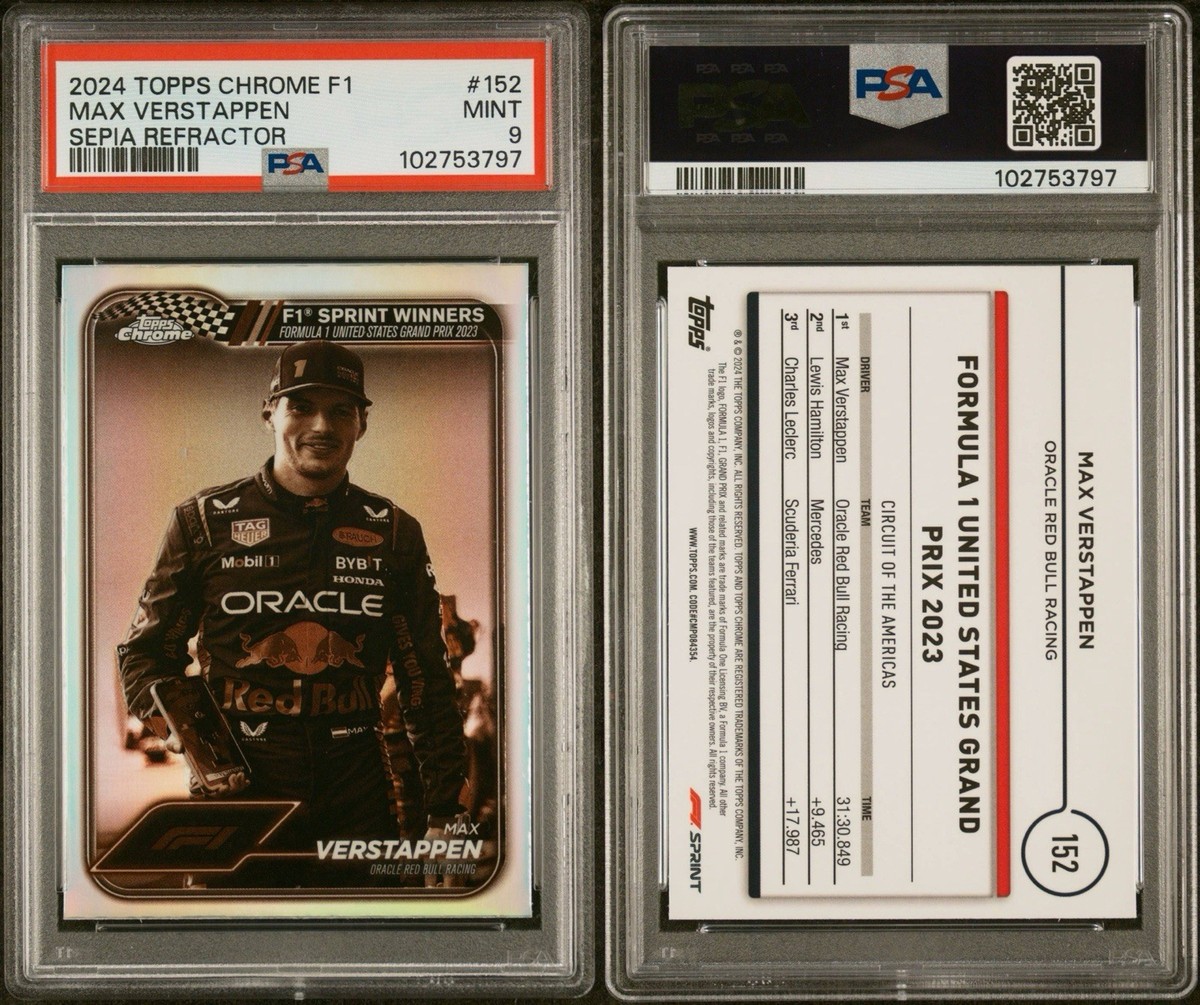 2024 Topps Chrome Formula 1 - Sprint Winners Max Verstappen 2024 Topps Chrome Formula 1 - Sprint Winners Max Verstappen