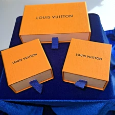 Louis Vuitton Empty Boxes Drawer 2 Small 1 Wallet Size EXC