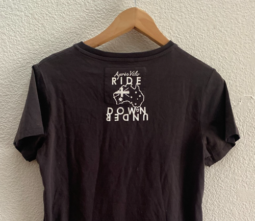 Apres Velo Live The Ride Willunga Hill Tee T-Shirt Ride Down Under Australia NWT - Picture 5 of 5