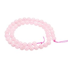 100pcs Pink Rose Quartz Natural Stone Beads 6mm Round Loose Bead