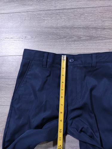Lands End Shorts Boys Size 14 Navy Blue Active Chino School Uniform Bottoms - Picture 6 of 9