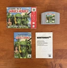 Army Men Sarge's Heroes 1 (Nintendo 64 N64) CIB Complete & Tested - Ships Fast