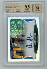 2013 Bowman Chrome Aaron Judge Draft Night SSP #/10 Auto BGS 9.5/10 Rare