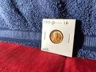 Lincoln Wheat penny 1957-D Uncirculated condition Very nice color