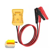 Jumper Cables for Car with Adapter Compatible with DE.WALT 20V Batt... Fast Ship