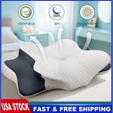 King Size Cervical Pillow for Neck,Shoulder Pain Relief Sleep,Memory Foam Pillow