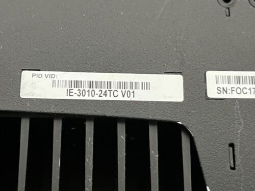 Cisco Industrial IE-3010-24TC 24 Port Switch - Picture 3 of 3