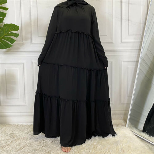 Ramadan Women Muslim Abaya Kaftan Long Maxi Dress Party Abaya Islamic Arab Gown - Picture 118 of 376