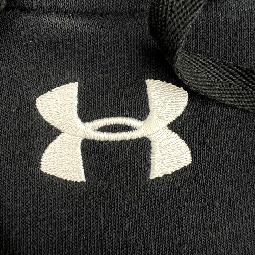 UNDER ARMOUR Coldgear Adult Size S Black Loose-Fit LSU TIGERS FOOTBALL Hoodie - Picture 4 of 7