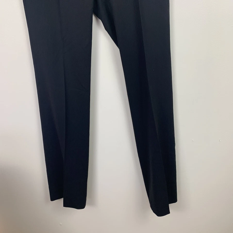 Just Cavalli Womans Made in Italy  Wool Blend Dress Pants Size 42 Black - Image 3 of 4