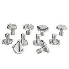 1/4"-20 D-Ring Stainless Steel Mounting Fixing Screw for Camera Tripod Monopo...