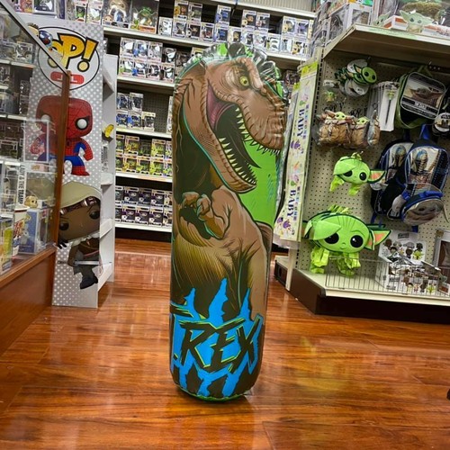 Jurassic World Dinosaurs T-Rex Initiative Punching 36" Bop Bag Novedad Juguete - Imagen 2 de 2