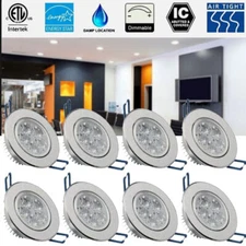 10-40 PCS 5W LED Downlight Dimmable Spotlight Panel Light Ceiling Light