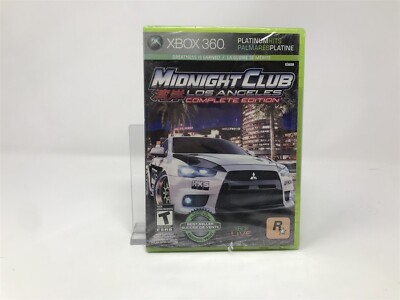 Midnight Club: Los Angeles Complete Edition - Microsoft Xbox 360 - New & Sealed 
