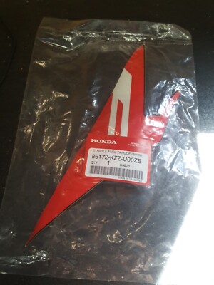 Honda Stripe Decal OEM 86172-KZZ-U00ZB QTY 1 | eBay