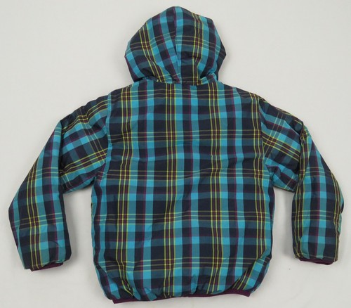 NWOT The North Face Reversible 550 Down Plaid Hooded Full Zip Jacket - Picture 4 of 13