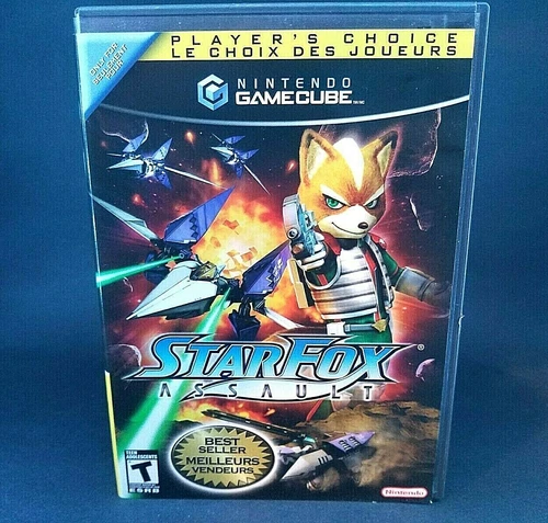 Star Fox: Assault (Nintendo GameCube, 2005) Tested Game Disc & Case, No Manual