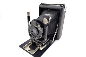 Beier Bellows Camera Folding Erkos Anastigmat Fotar 105mm/6.3