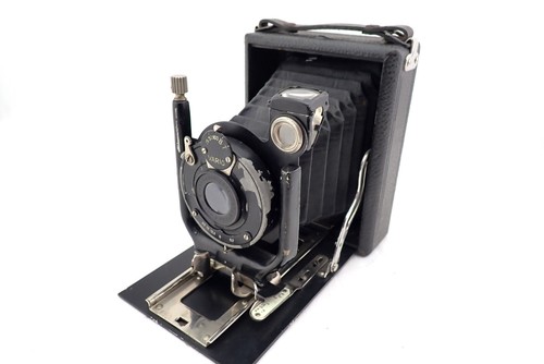 Beier Bellows Camera Folding Erkos Anastigmat Fotar 105mm/6.3