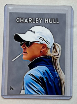 charley hull smoking cigarettes Charley Hull Limited Edition Artist Signed 