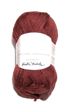 10 Balls of NASHUA JULIA Alpaca Mohair Wool Worsted Yarn #2230 ROCK HENNA