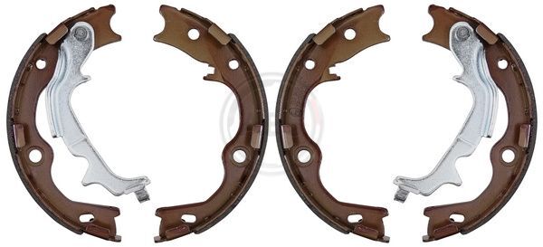 A.B.S. 9318 Bremsbacken Satz Handbremsbacken Feststellbremse Hinten FüR Hyundai-image