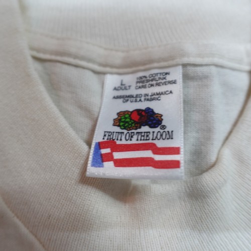 Capt. Tony's Saloon Shirt Medium Beige Vintage Screen Stars Double Sided NEW - Picture 8 of 8