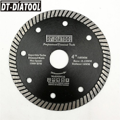 10pcs 4'' / 105mm Diamond Cutting Disc Super Thin Saw Blades Cuts Tile Granite