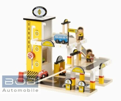Renault-Parkhaus aus Holz mit Tankstelle 7711949696
