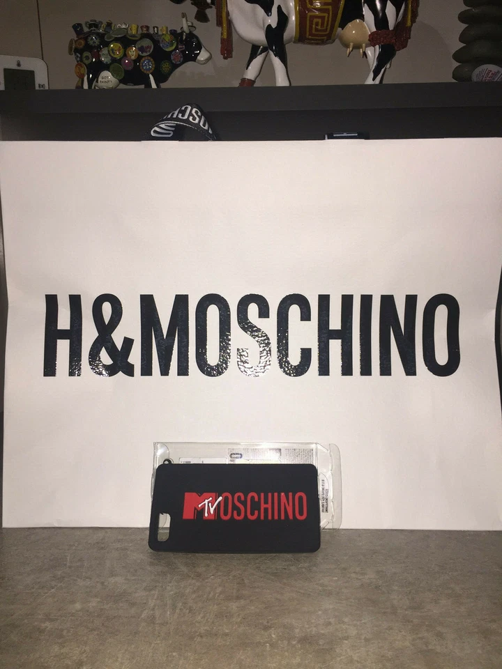 🔥 Nueva Funda Exclusiva H&MOSCHINO MTV Negra Roja Silicona iPhone 6/6s/7 🔥 Foto 4 de 4