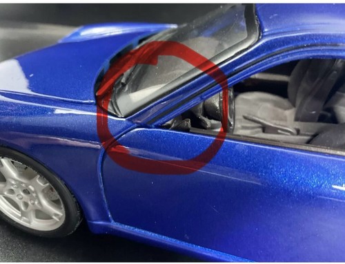 1/18 Maisto Porsche 911 (997) Carrera S Coupe blau Diecast as is - Bild 18 von 23