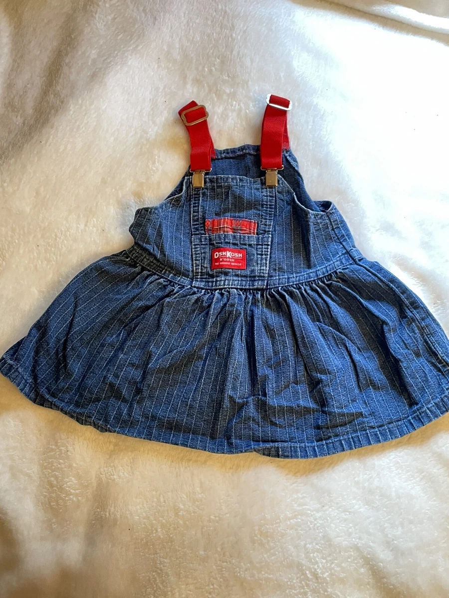 Girls jean jumper dress sale