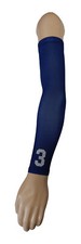 CUSTOM Number Letters Navy Blue Sports Arm Sleeve Basketball Football Baseball