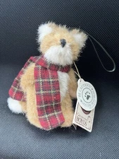 Boyd’s Bears SLY Foxworthy Jointed Miniature FOX Plush Ornament RARE 2001 VTG