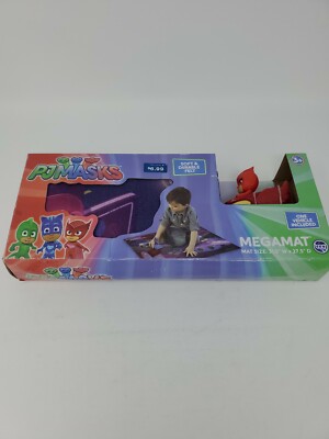 PJMASKS PLAY MAT Megamat Roadway 1 Vehicle Included