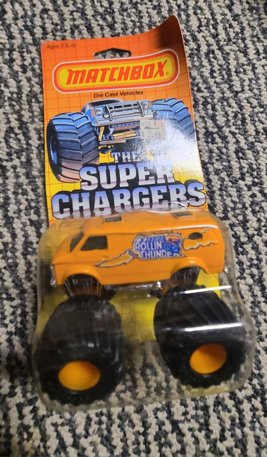 Matchbox Super Chargers Monster Truck Rollin Thunder