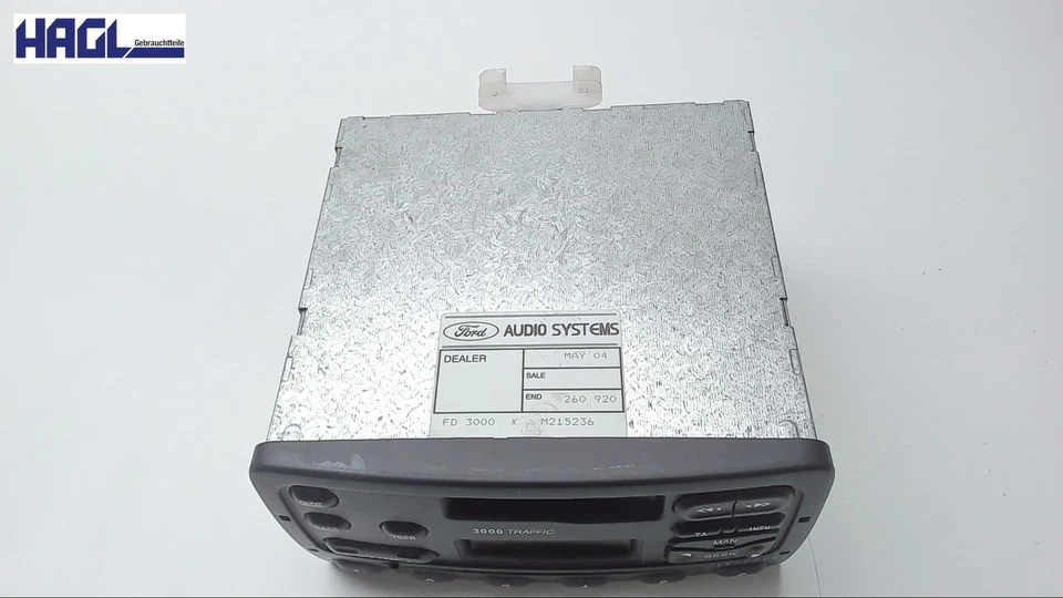 Radio Kein Code Vorhanden 97FP18K876LA Ford Fiesta Jbs/jas Limousine - Bild 2 von 4