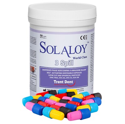Solaloy Weltklasse Dental Amalgam Kapsel - 3 Verschüttungen