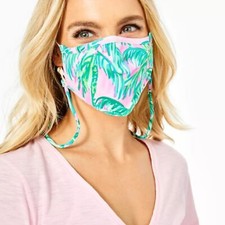 Lilly Pulitzer Adult On The Go Non-medical Mask and Pouch Set