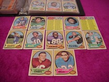 1970 Topps Football Complete Set 1-263 OJ Simpson RC Unitas Namath 