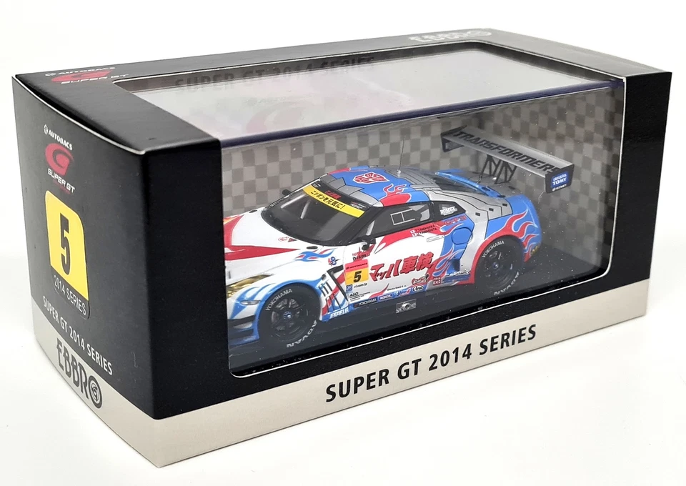 Ebbro 1/43 Nissan GT-R R35 Mach Syaken Transformers GT300 #5 Diecast Model Car - Image 2 of 4