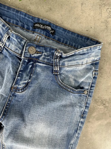 Pantalones de mezclilla acampanados vintage Dolce Gabbana para mujer talla 26 - Imagen 4 de 11