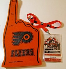 Philadelphia Flyers PAUL HOLMGREN #17 Autographed TICKET STUB 9/27/08 FAN LOT